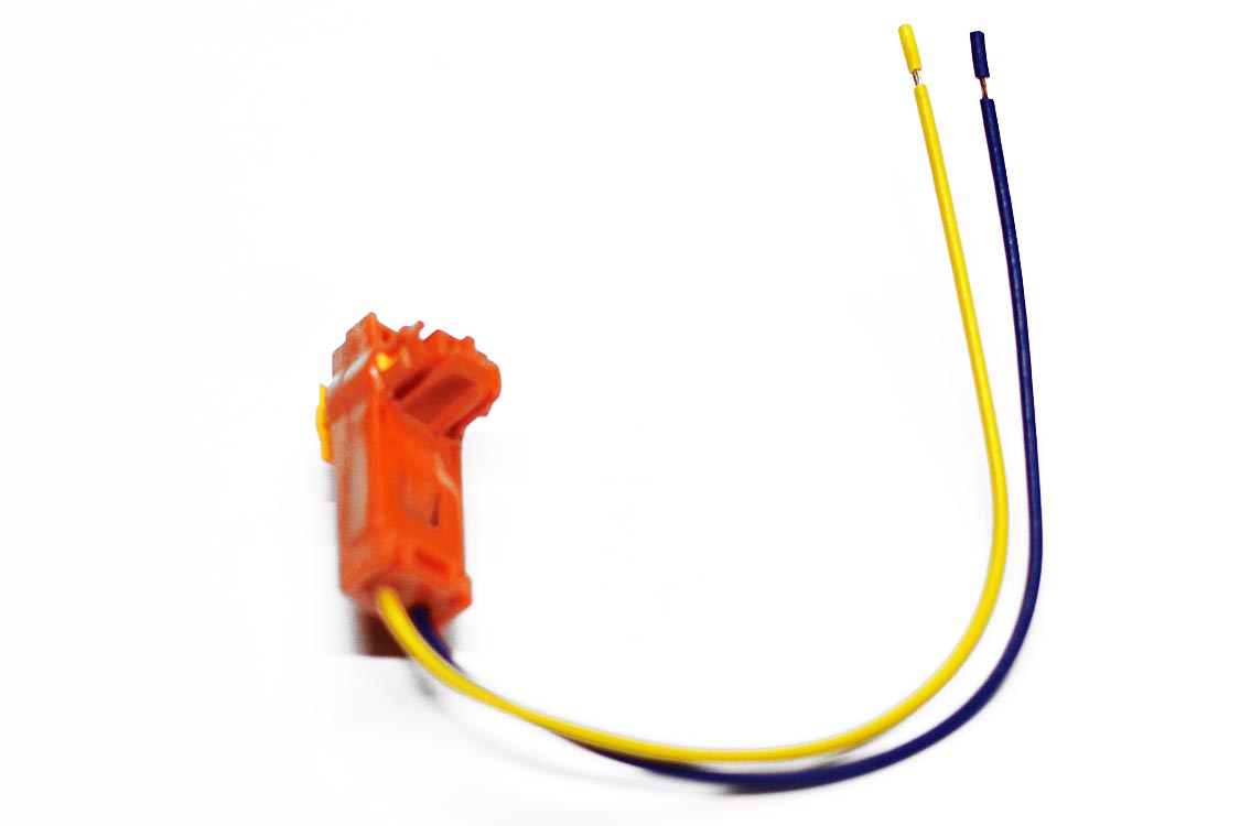 Kabely, koncovky kabelů, konektory pro zapojení airbagu do řídící jednotky SRS automobilu